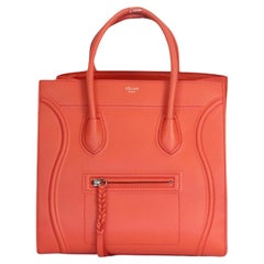 Medium Texturierte Leder-Tragetasche von Celine Phantom