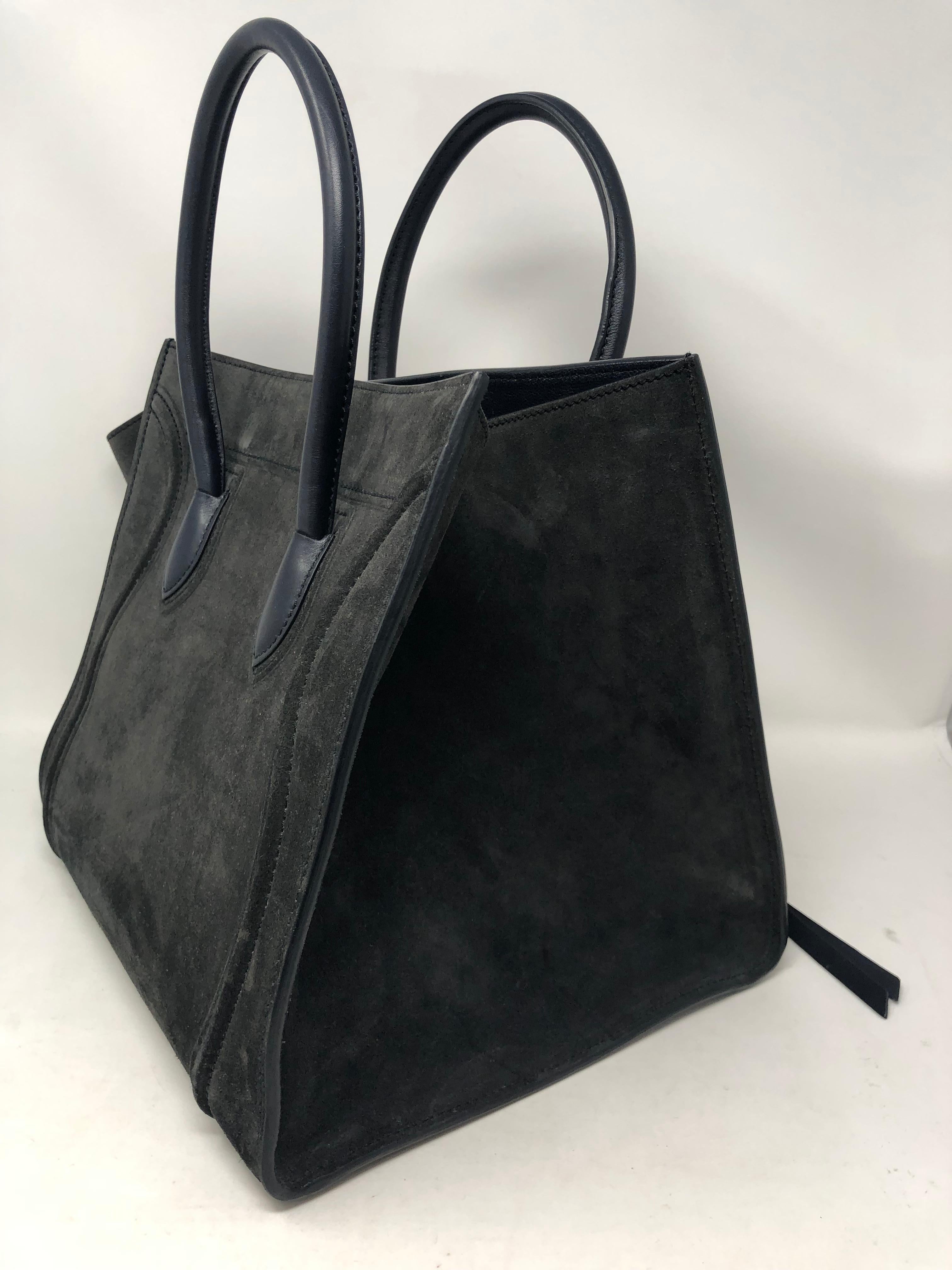 celine suede bag