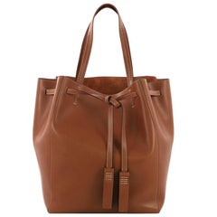 Celine Phantom Tie Cabas Tassel Tote Leather Medium