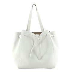 Celine Phantom Tie Cabas Tote Leather Small