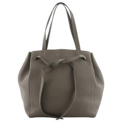 Celine Phantom Tie Cabas Tote Leather Small