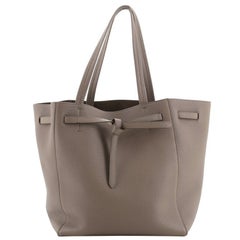 Celine Phantom Tie Cabas Tote Leather Small