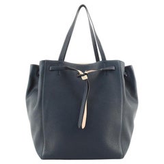 Celine Phantom Tie Cabas Tote Leather Small