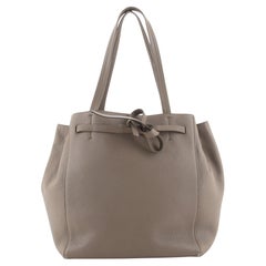 Celine Phantom Tie Cabas Tote Leather Small