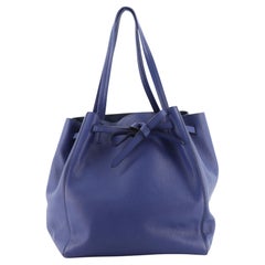 Celine Phantom Tie Cabas Tote Leather Small