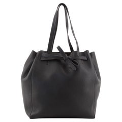 Celine Phantom Tie Cabas Tote Leather Small