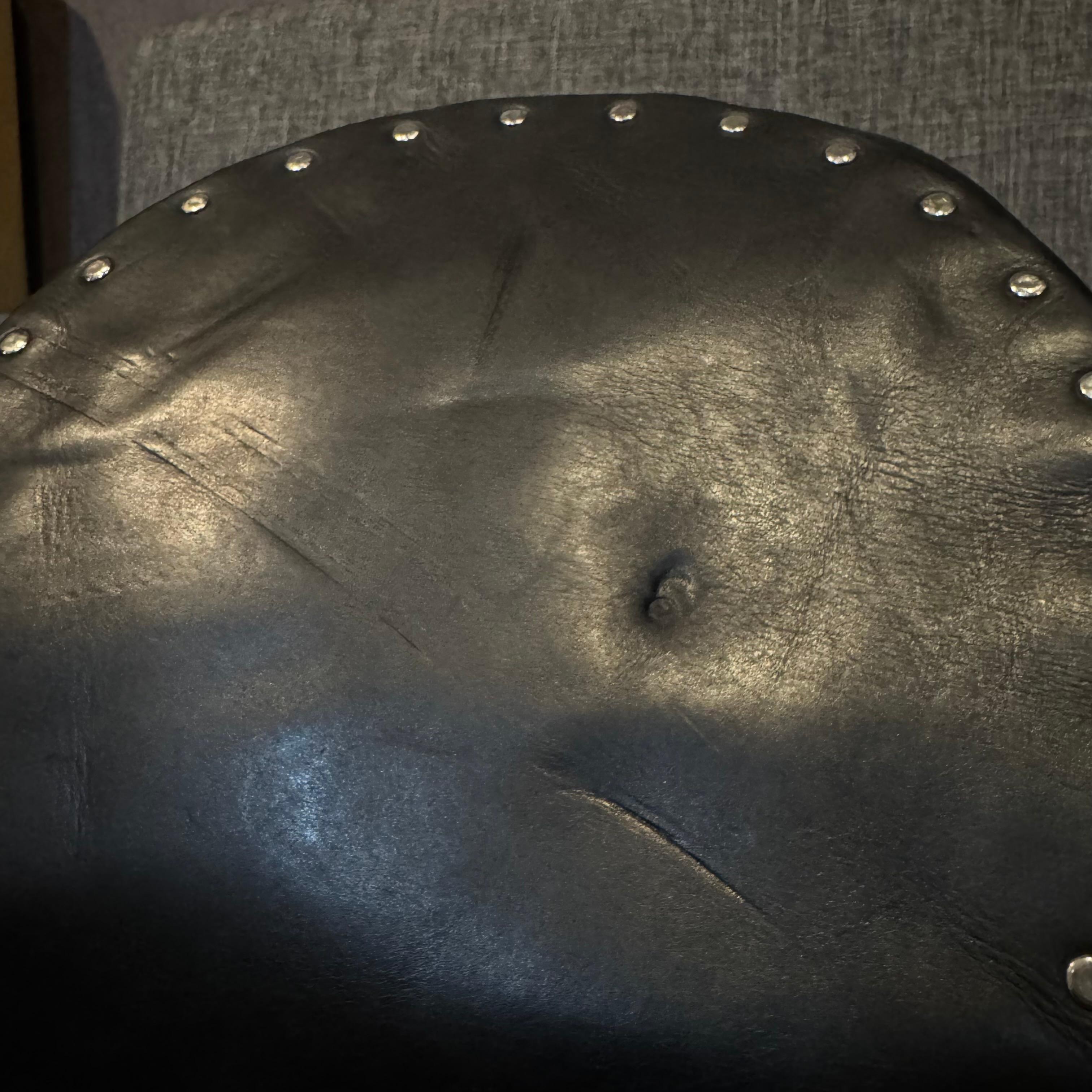 Noir Celine - Phoebe Philo - Sac à dos en cuir noir pour motards en vente