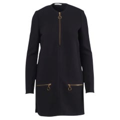 Céline Phoebe Philo Crêpe Zip Shift Dress- '10s