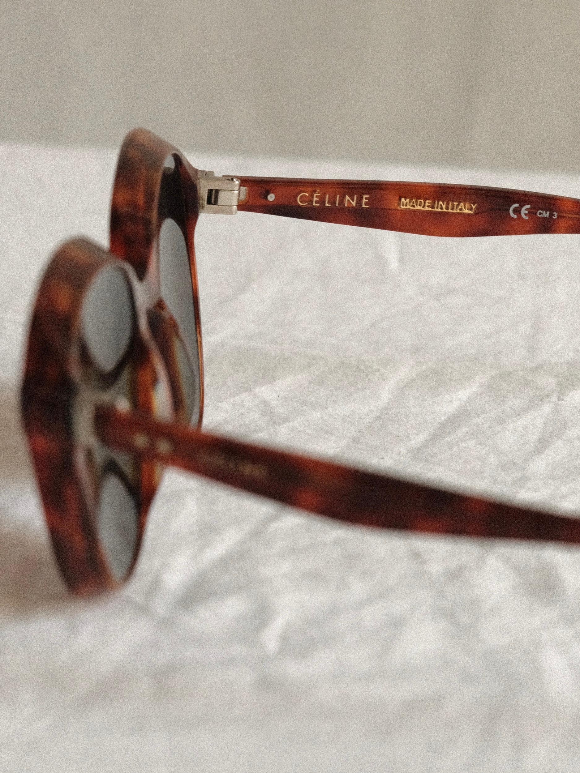 Women's or Men's Céline Phoebe Philo Era Tortoise Sunglasses For Sale