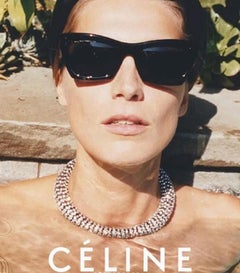 Celine Phoebe Philo - Collana girocollo in cristallo con scatola - P/E 2013