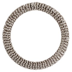 Celine Phoebe Philo - Collana girocollo in cristallo con scatola - P/E 2013