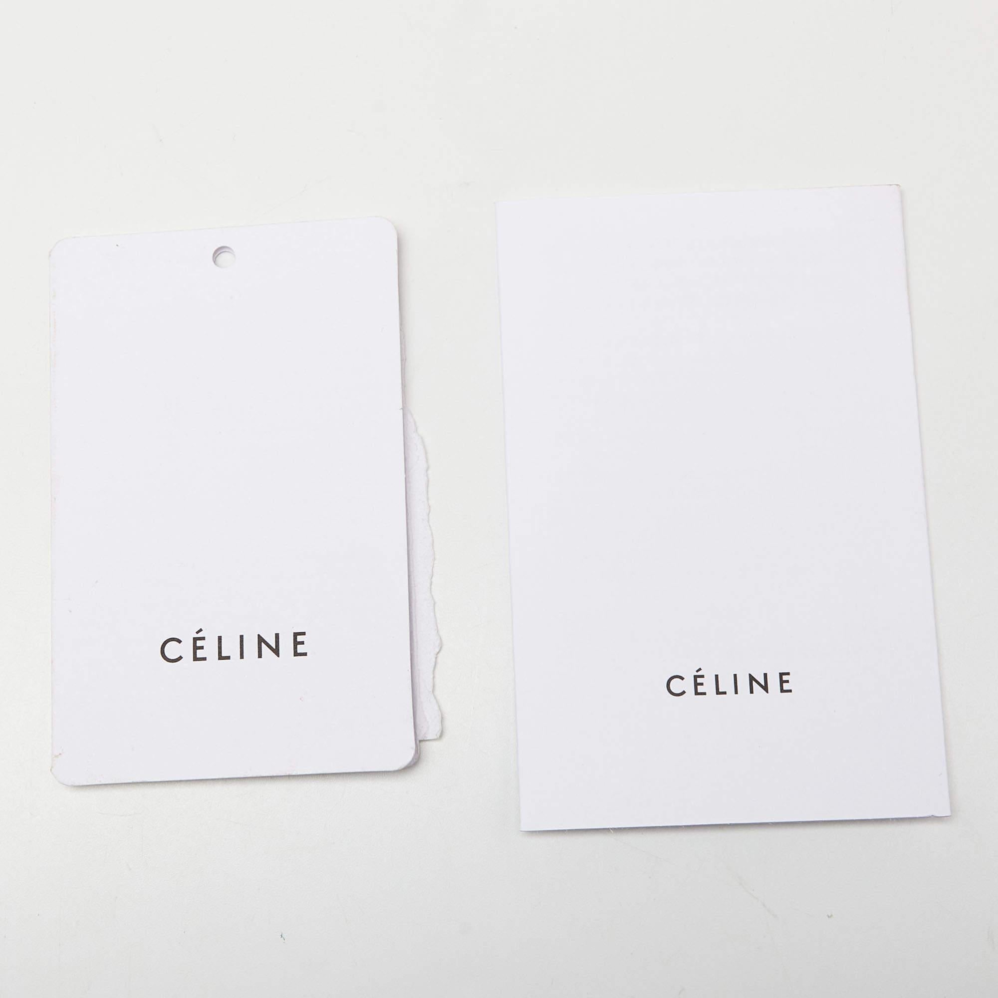 Celine Pink Leather Large Trio Zip Crossbody Bag For Sale 12