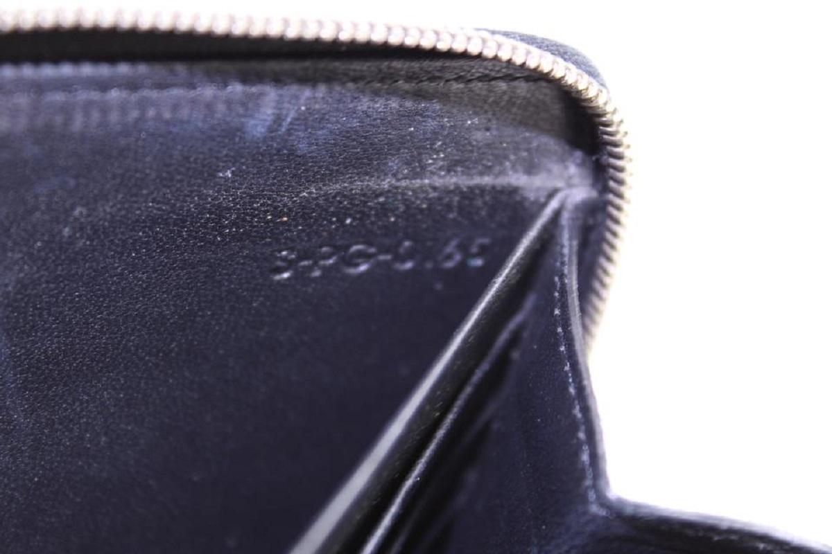 De las mujeres Céline Billetera Zippy Continental de charol rosa con cremallera  L4CEL1221