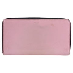 Louis Vuitton Pink Denim Zippy Wallet