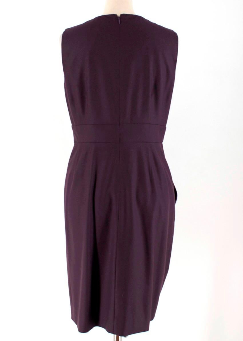 plum purple dress