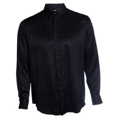 Celine, polkadot shirt in black