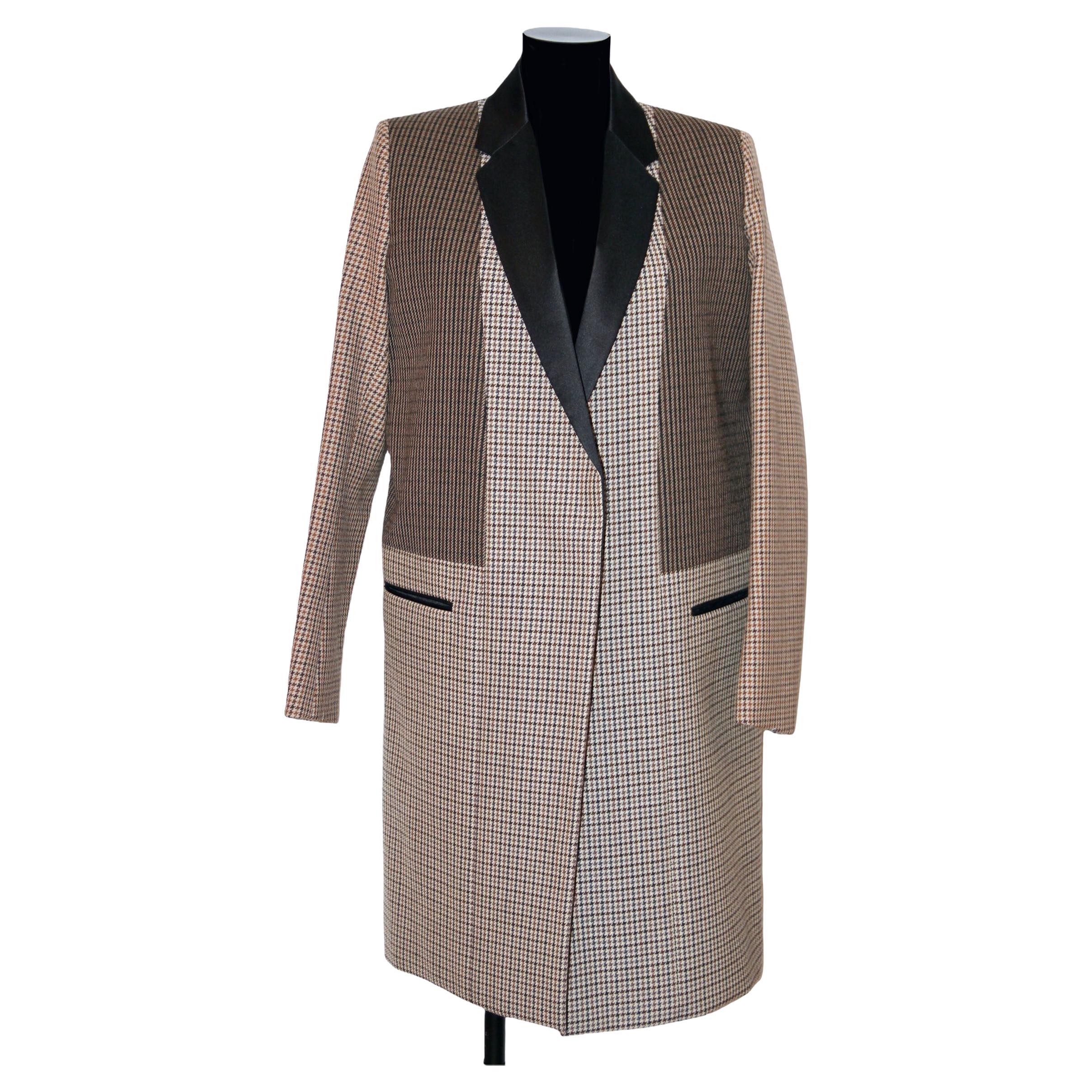 Céline Pre Fall 2011 Houndstooth Coat by Phoebe Philo