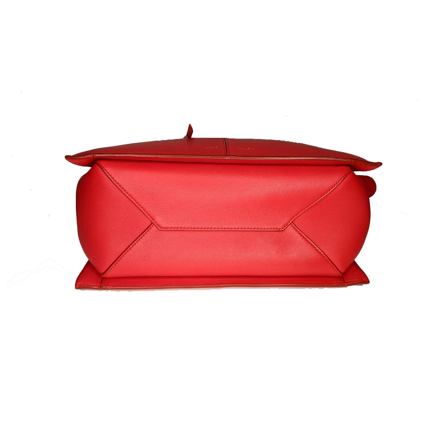 celine red bag