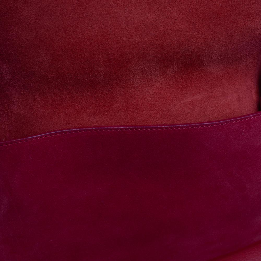 Celine Red Leather All Soft Shoulder Bag 4