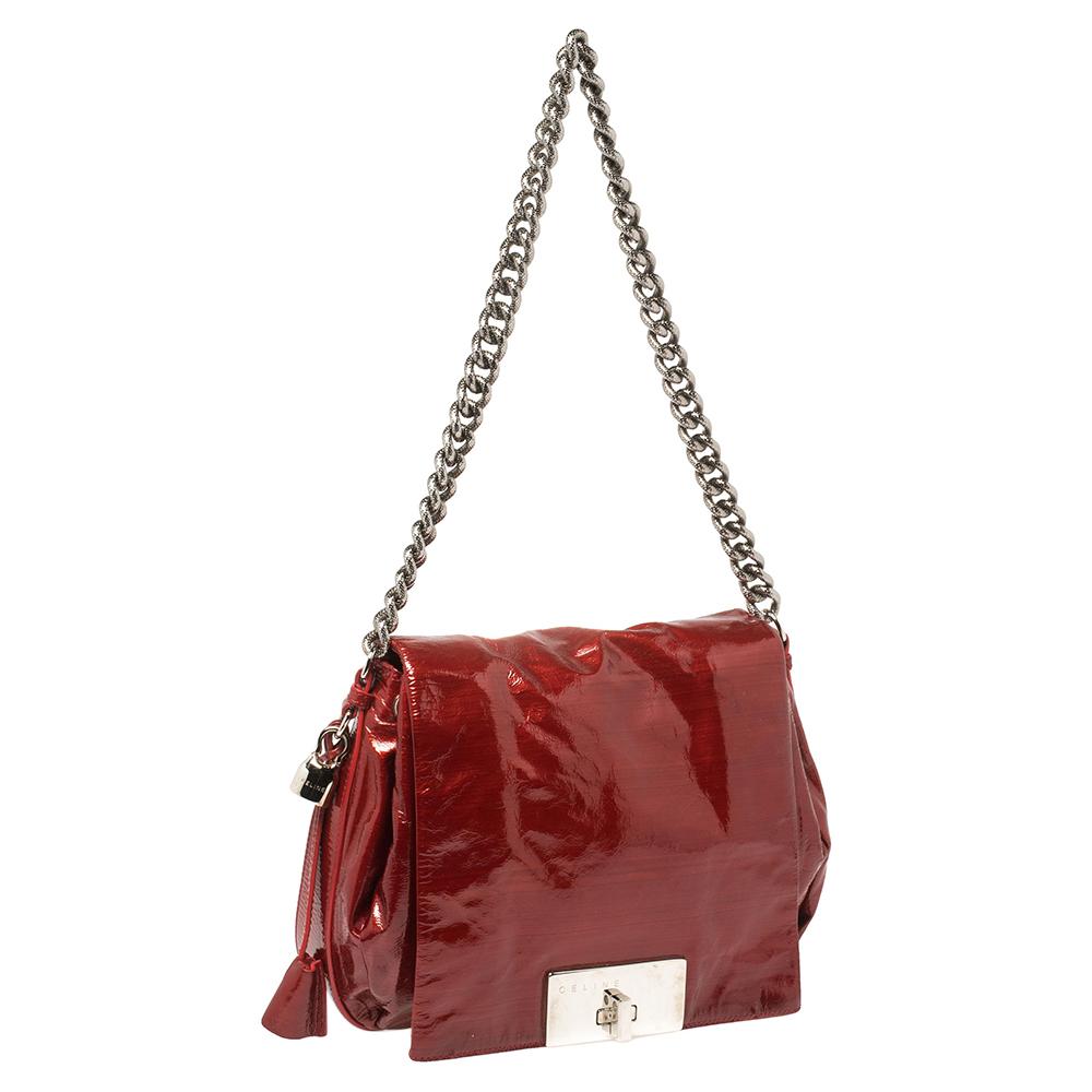 celine patent leather bag