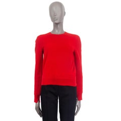 CELINE red wool Crewneck Sweater L