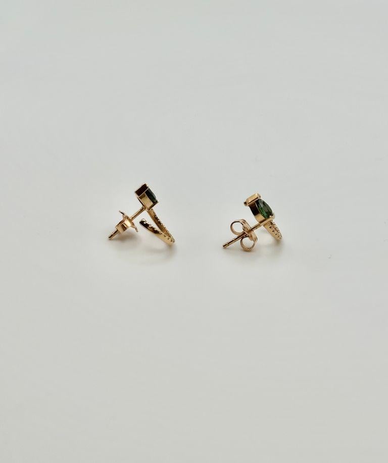 De las mujeres Celine Roelens ADELINE Pendientes curvos sencillos en venta