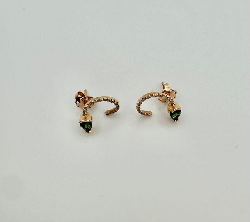 Celine Roelens ADELINE Pendientes curvos sencillos en venta 1