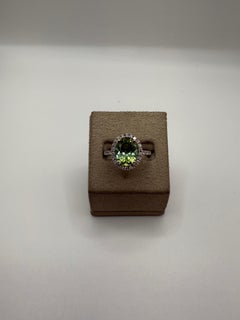 Celine Roelens One Of A Kind Green Tourmaline Ring