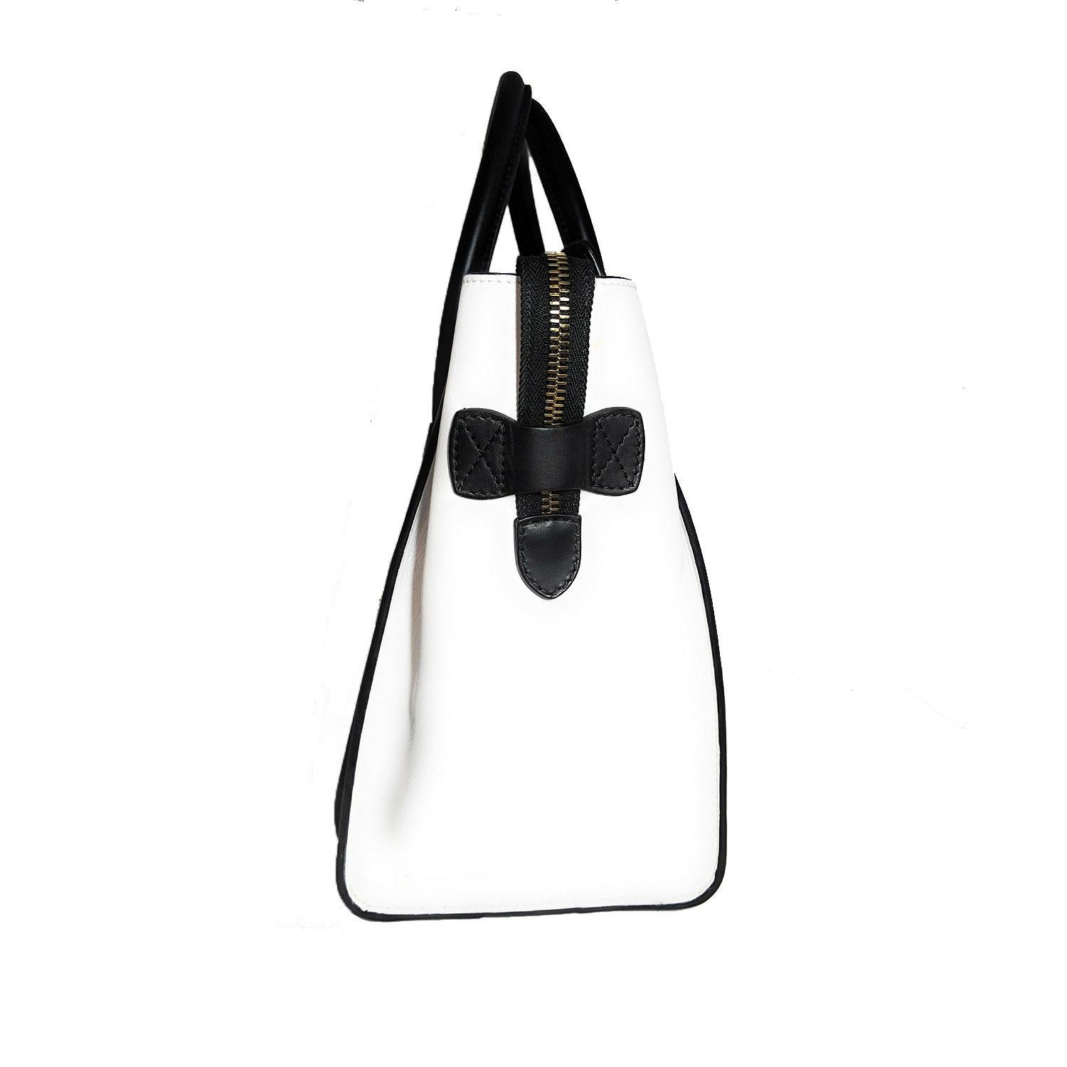 Celine Königsblau Python Tricolor Mini-Gepäck-Tasche (Blau) im Angebot