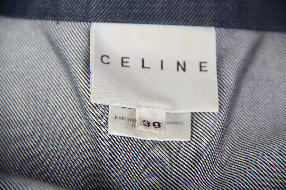 Women's Celine S/S 2004 hibiscus print suit cotton silk For Sale