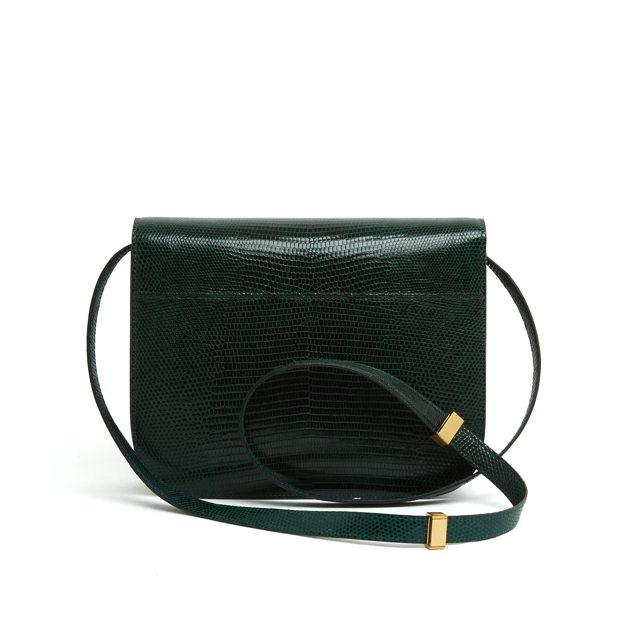 Céline Sac Classic Box Precious Green Leather Hombro  Bolso Phoebe Philo Celine Negro en venta