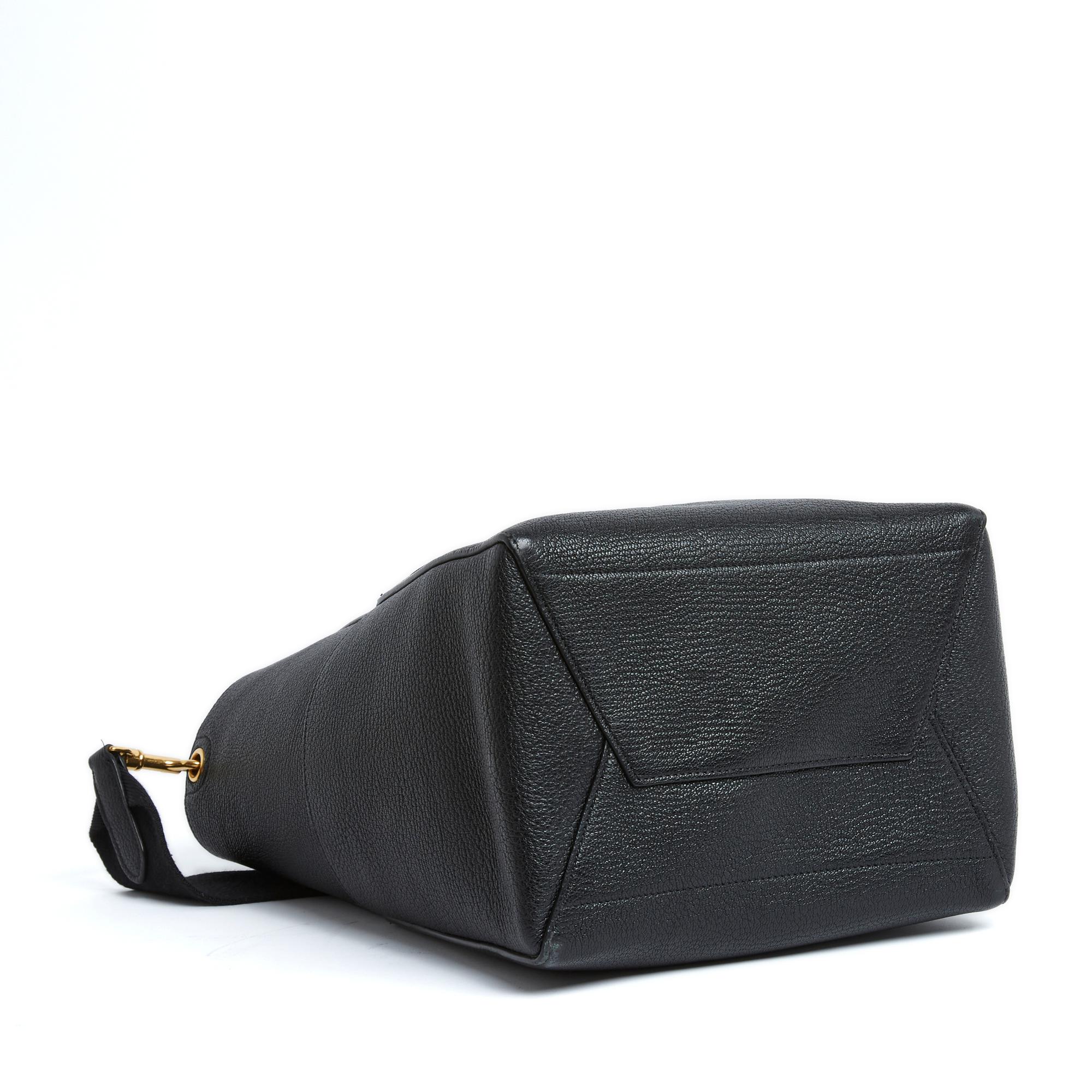 Women's or Men's Celine Sac Seau Sangle Black Bucket Bag by Phoebe Philo