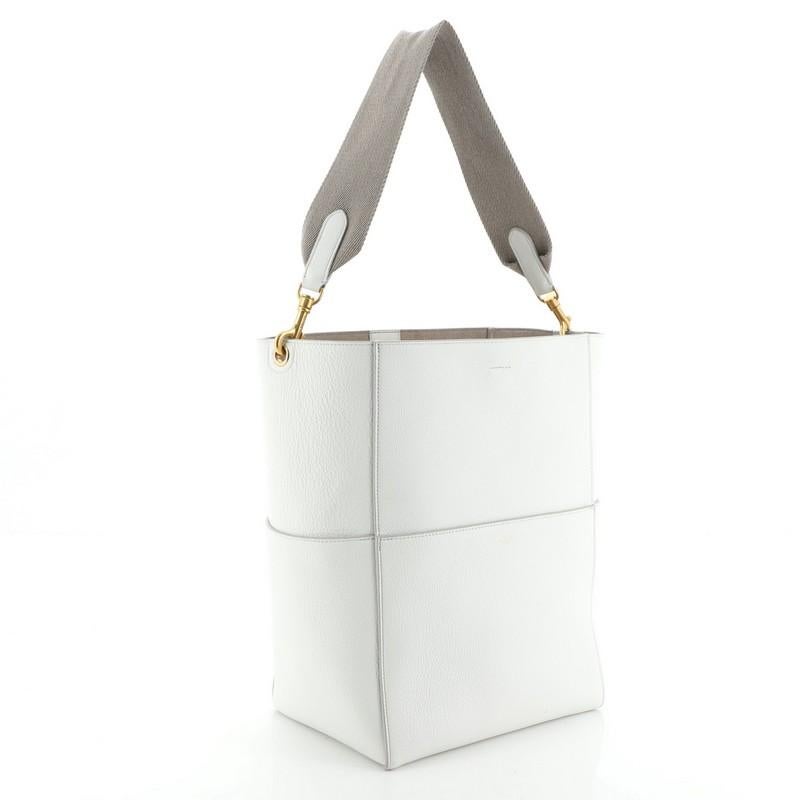 celine sangle white