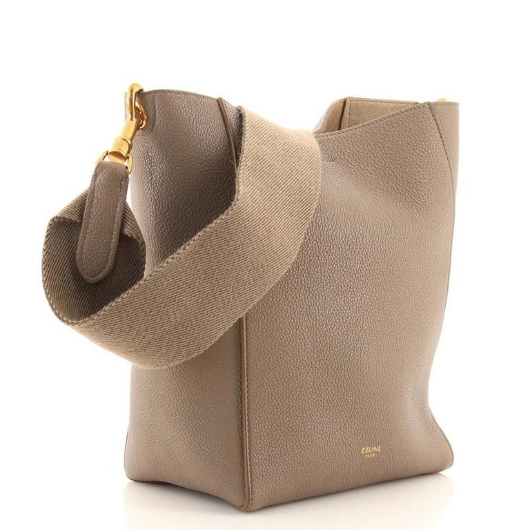 Sac seau cloth handbag Celine Camel in Cloth - 36550820