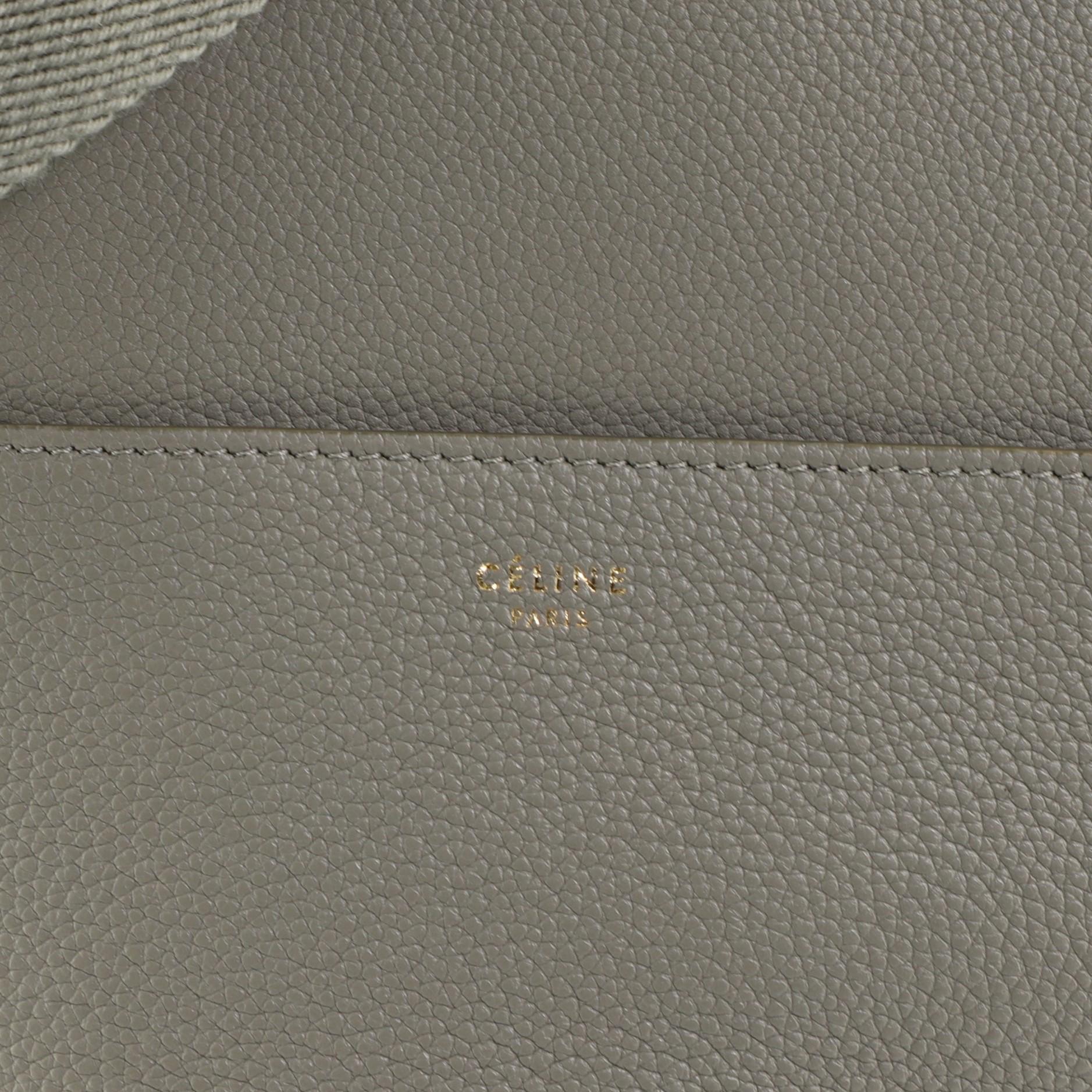 Celine Sangle Seau Bag Goatskin Large In Good Condition In NY, NY