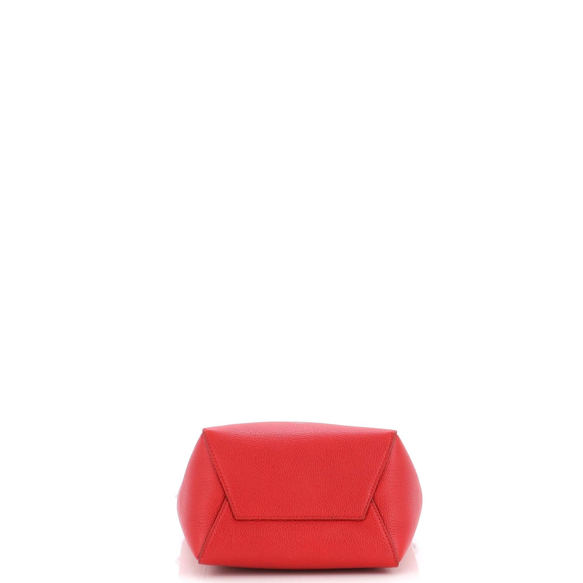 Women's or Men's Celine Sangle Seau Bag Goatskin Small For Sale