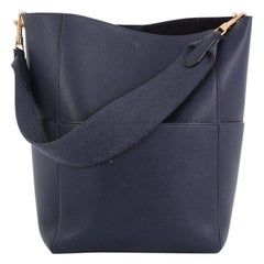 Celine Sangle Seau Handbag Goatskin Large