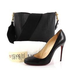 Celine Sangle Seau Handbag Goatskin Small