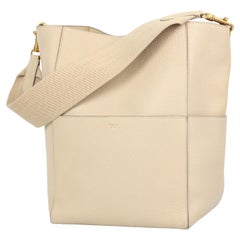 Celine Seau Sangle leather shoulder bag