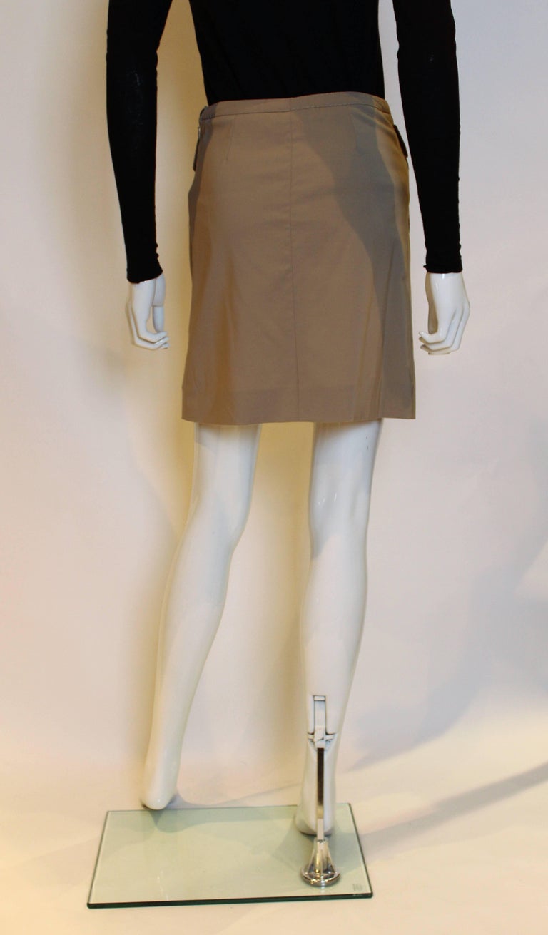 Celine Short Wool Skirt