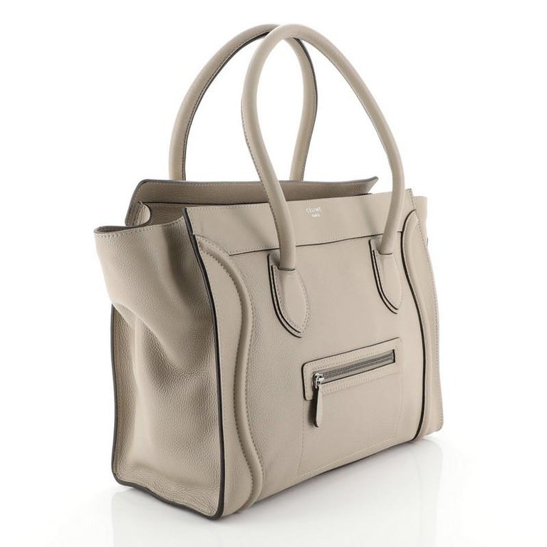 Celine Shoulder Luggage Bag Leather at 1stDibs