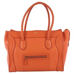 Celine Shoulder Luggage Bag Leather