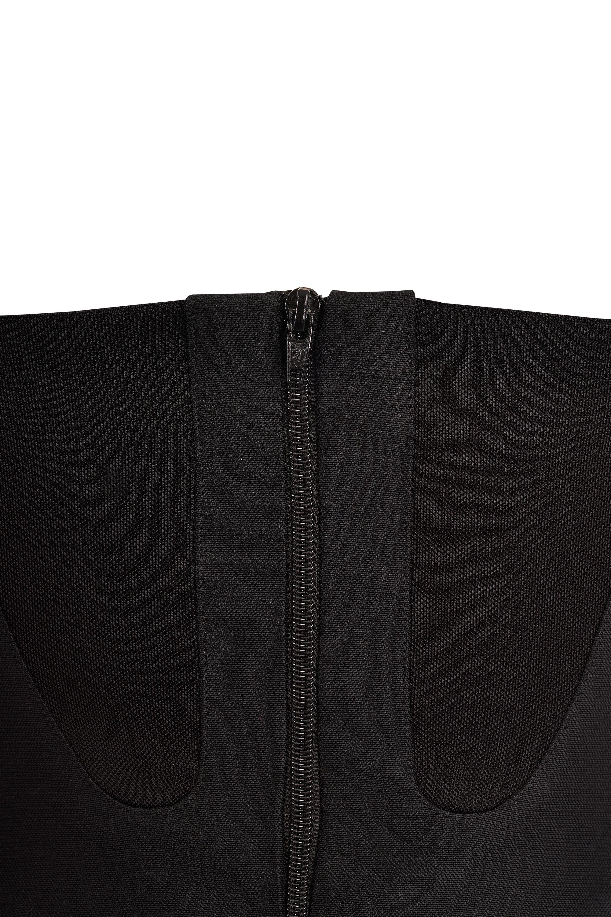 Celine Silk Black Corset Top In Excellent Condition For Sale In London, GB