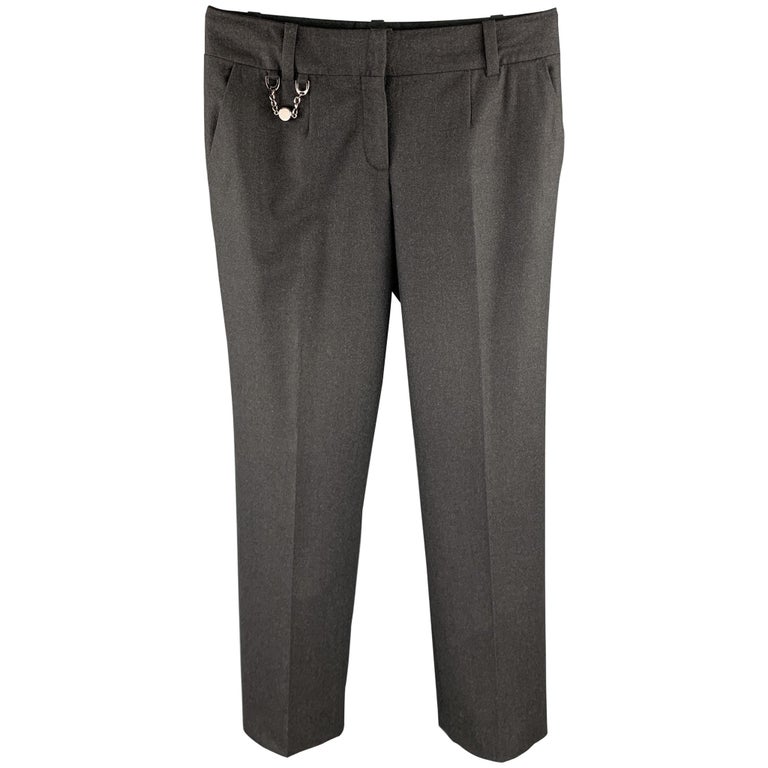 Louis Vuitton Mix Cashmere Sweatpants Metal Grey. Size 42