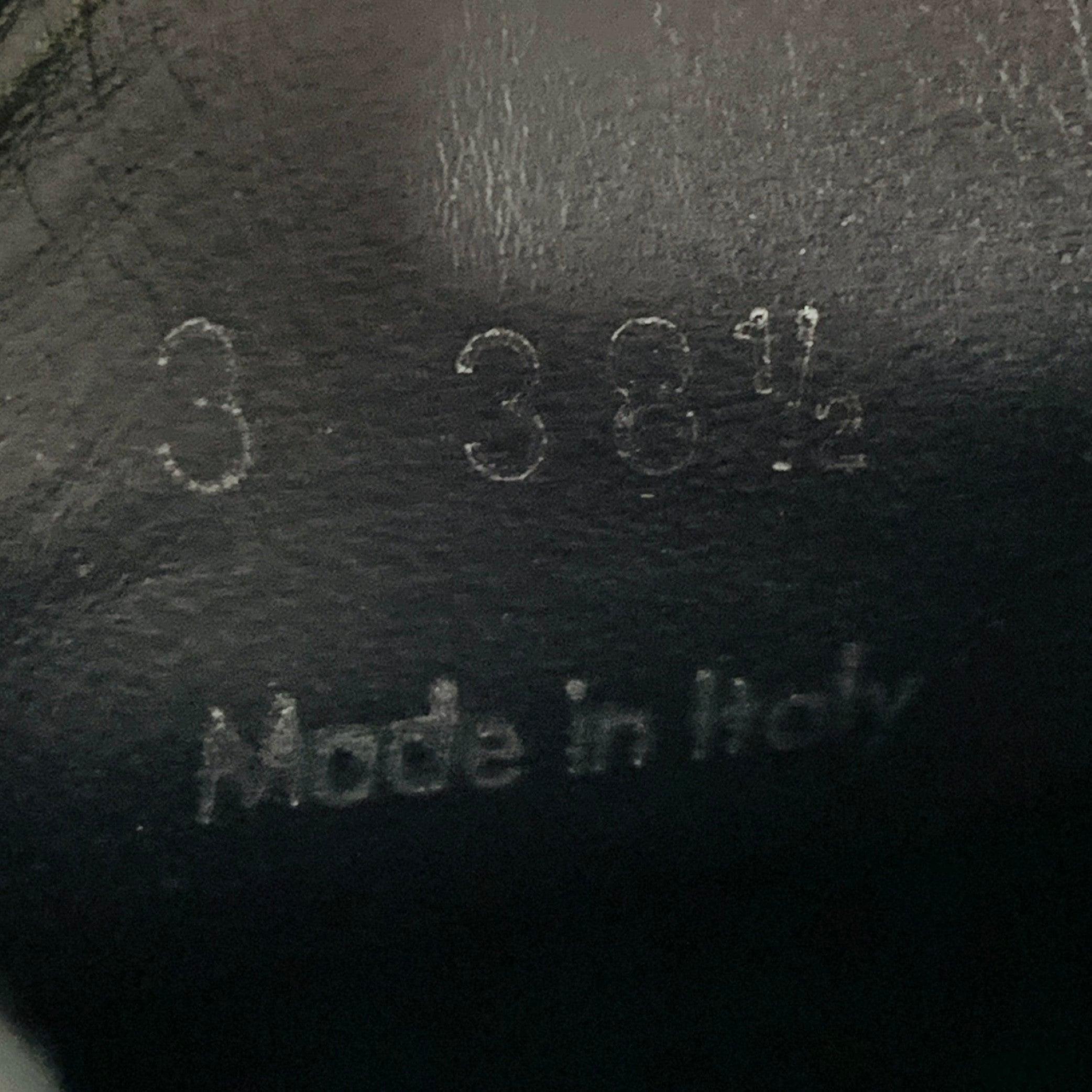 CELINE Talla 8.5 Borgoña Blanco Charol Slip On Sneakers en venta 3