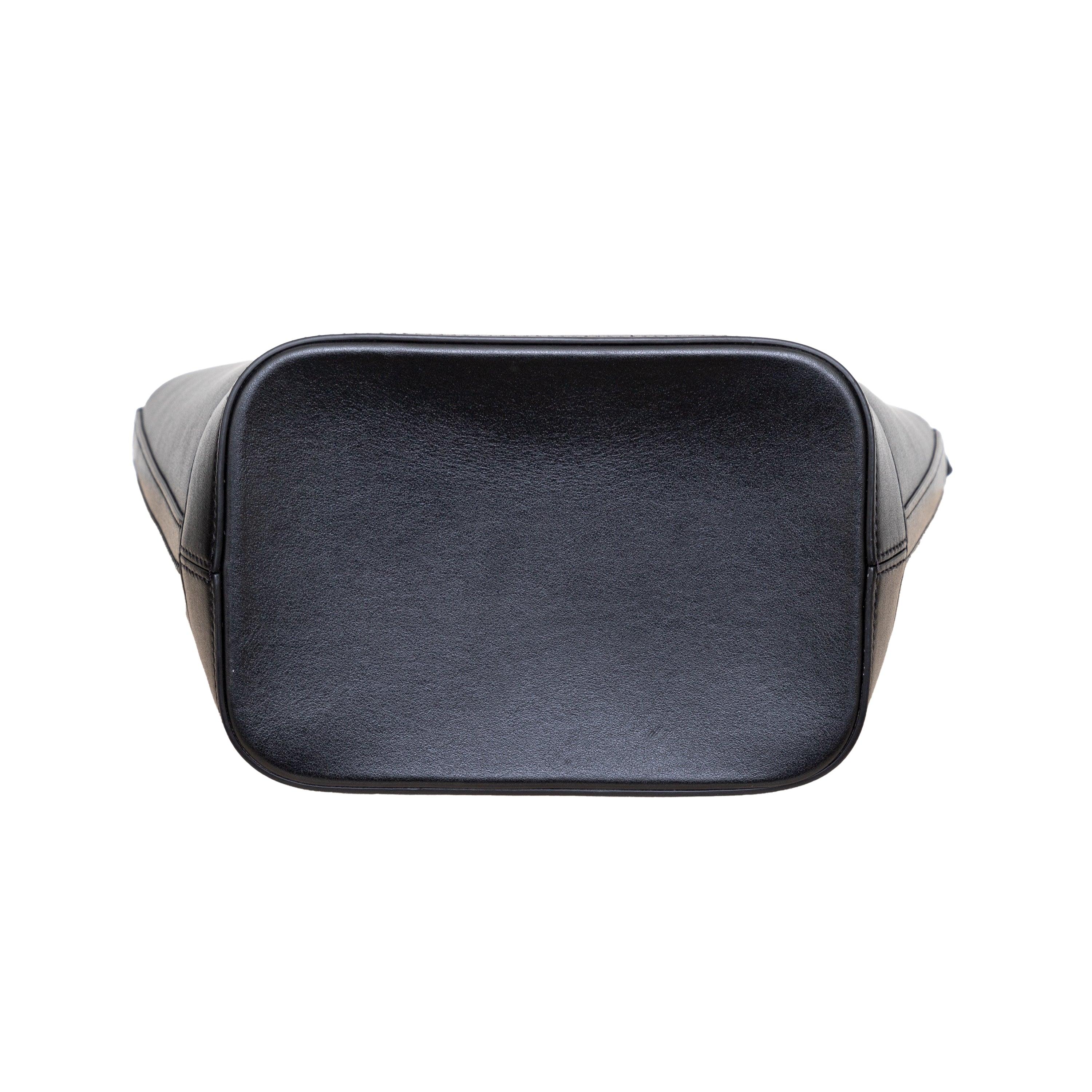 Kleine Bucket Cuir Triomphe Tasche von Celine - 20er Jahre (Schwarz)