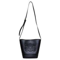 Celine Small Bucket Cuir Triomphe Bag - '20s