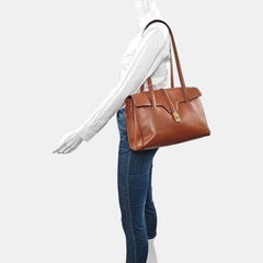 Celine Soft 16 Bag Caramel Natural Tan Smooth Calfskin Leather