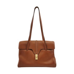 Celine Soft 16 Borsa Caramel Natural Tan Pelle di Vitello Liscia