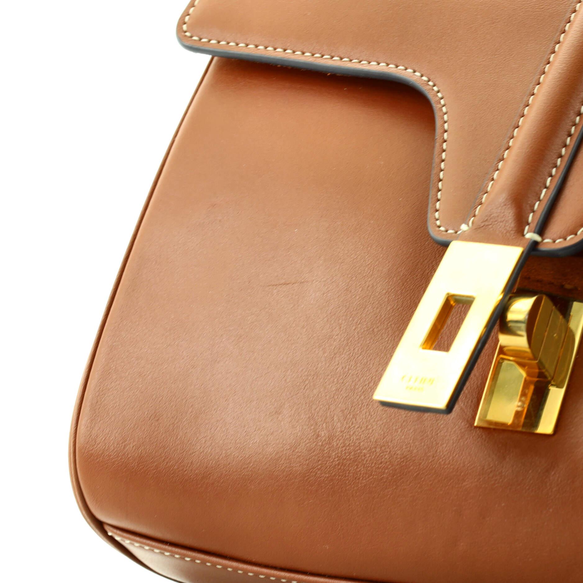 Teenagertasche aus reinem Kalbsleder von Celine Soft 16 1